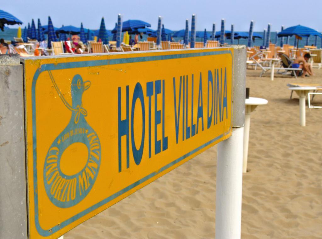 Hotel Villa Dina ليدو دي يسولو المظهر الخارجي الصورة